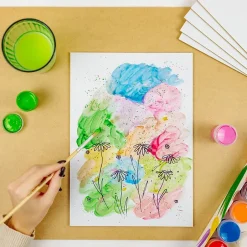 Creative Deco 10 x A3 Panneau MDF Blanc Double Face 420 x 300 x 3 mm - Feuille Planche Bois Brut - Découpe Laser, Pyrogravure