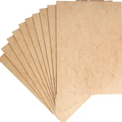 Creative Deco 10 x A3 Panneau MDF 420 x 300 x 2 mm - Feuille Planche Bois Brut - Découpe Laser, Gravure, Maquette, Pyrogravure