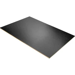 10 x A4 Panneau MDF Noir 300 x 210 x 3 mm - Planche Bois Brut - Idéal Bricolage, Découpe Laser, Gravure, Pyrogravure-Creative Deco New