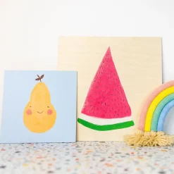 10 x Contreplaqué Carré 300 x 300 x 3mm (+/-0,5mm) - Bois Brut Bouleau - Panneau Découpe Laser - Pyrogravure Gravure-Creative Deco