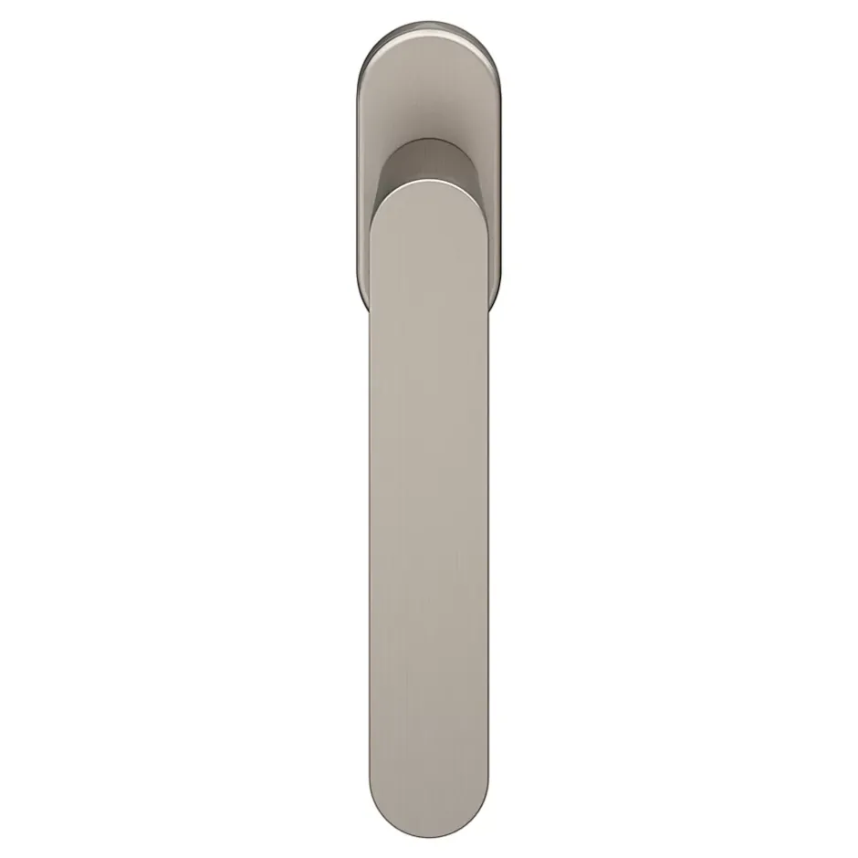 Crémone de fenêtre Minzh aluminium gris chromé L.12cm-GoodHome Hot