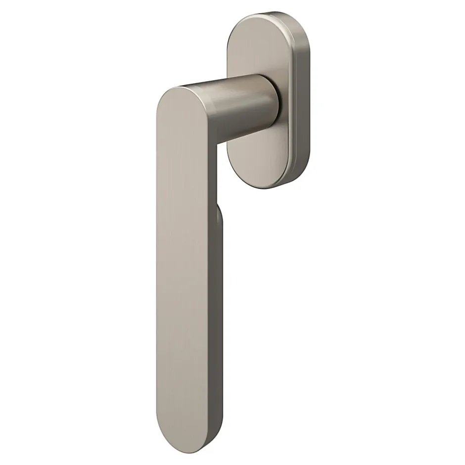 Crémone de fenêtre Minzh aluminium gris chromé L.12cm-GoodHome Hot