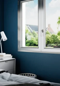 Crémone de fenêtre Minzh aluminium gris chromé L.12cm-GoodHome Hot