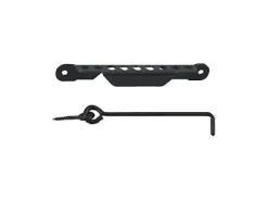 Crochet crémaillère à vis zingage 500 mm-Afbat Clearance