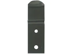 Afbat Crochets de rappel pour volets doubles acier noir