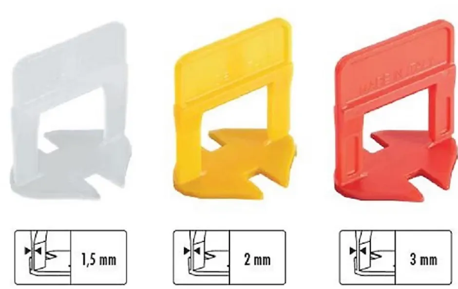 Raimondi Croisillons base RLS HD nivelant - Epaisseur 1,5mm - sachet de 500 pièces