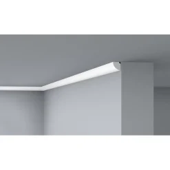 D1 Moulure de plafond Polystyrène 21 x 21 x 2000 - 1 pièce-Decoflair Clearance