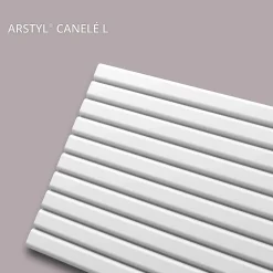 3d panneau mural NMC ARSTYL CANELÉ L Moulure en stuc Élement décorative-Noel & Marquet