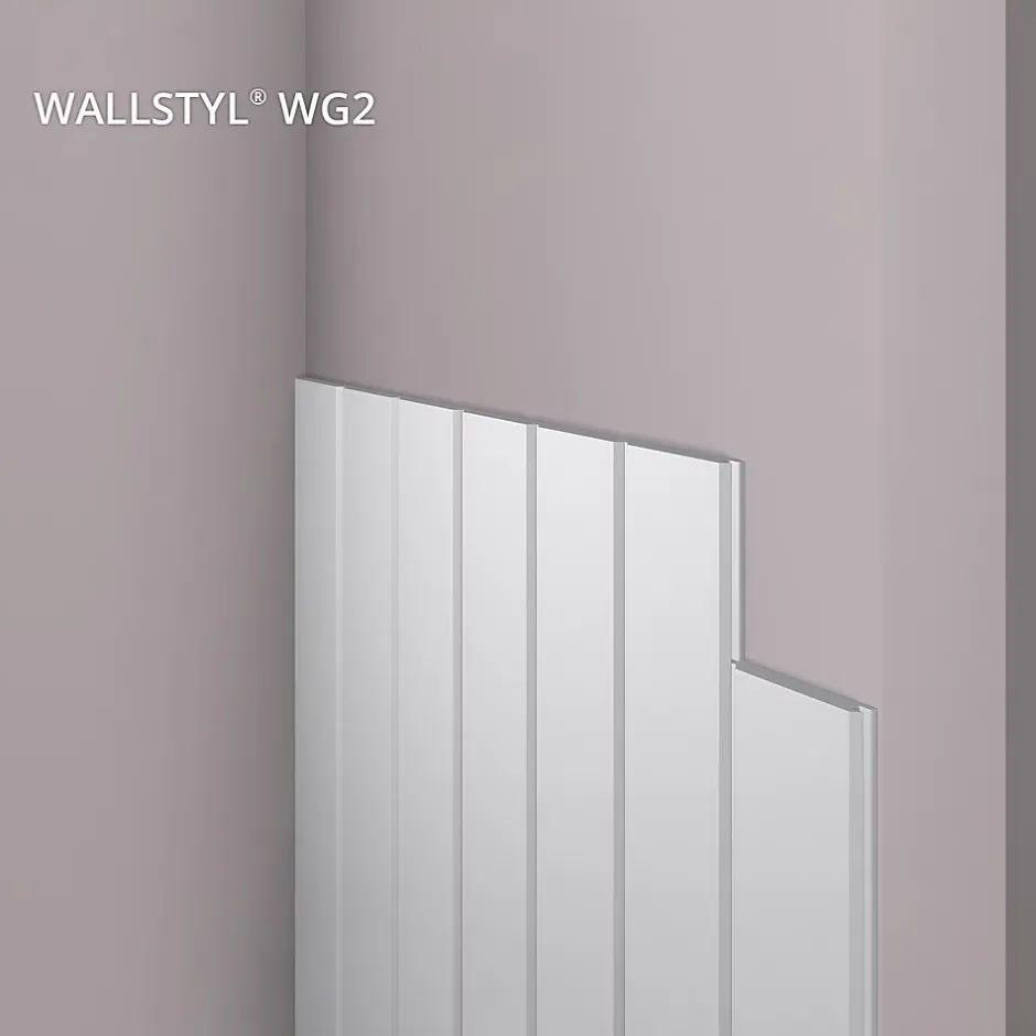 Noel & Marquet 3d panneau mural NMC WALLSTYL WG2 Dalle pour mur et plafond Cimaise