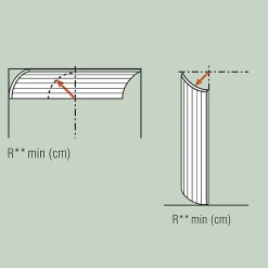 3d panneau mural MODERN W114F VALLEY XL Dalle pour mur et plafond Élement décorative-Orac Decor Outlet