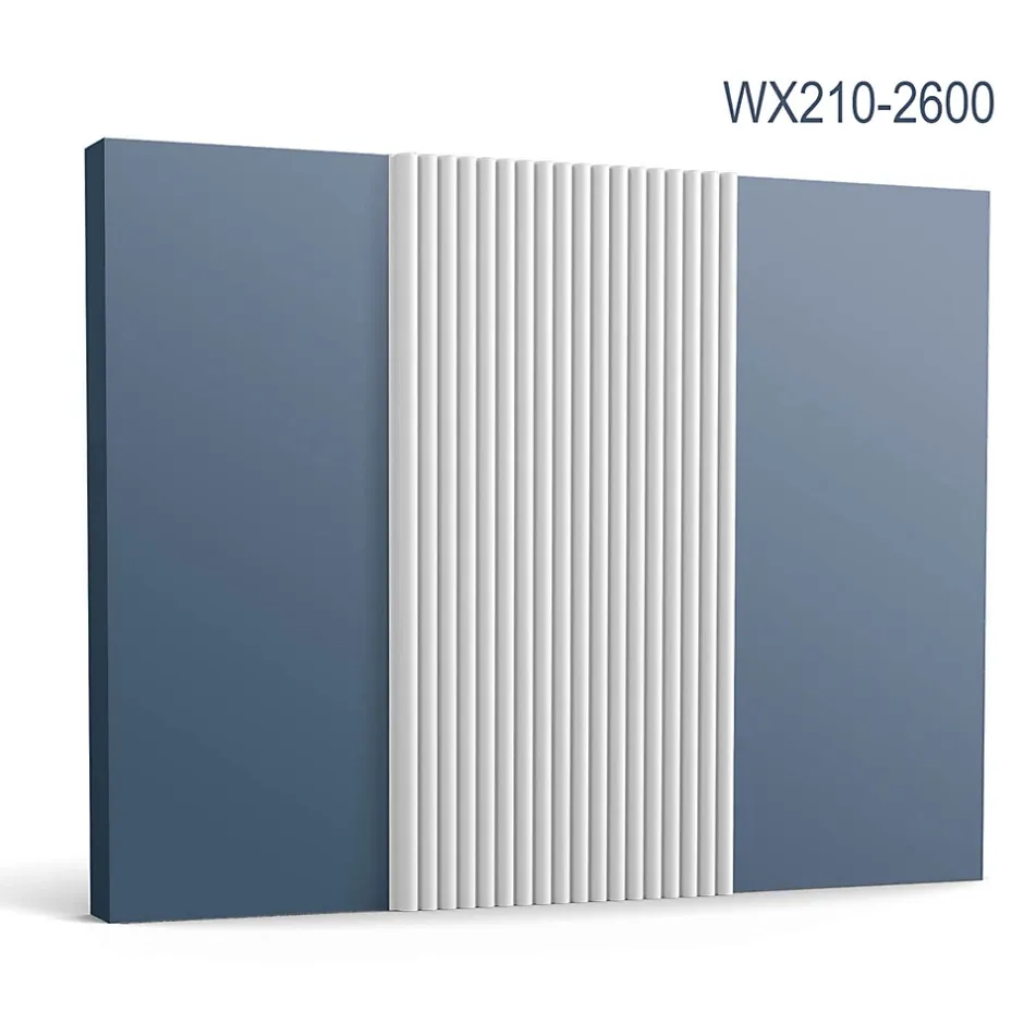 3d panneau mural WX210-2600 Lambris mural Panneau acoustique Frise 2,6 m-Orac Decor Outlet