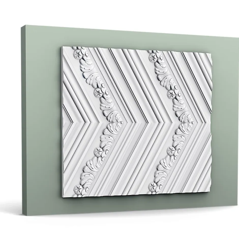 Orac Decor 3d panneau mural LUXXUS W130 CHEVRON Dalle pour mur et plafond Élement décorative