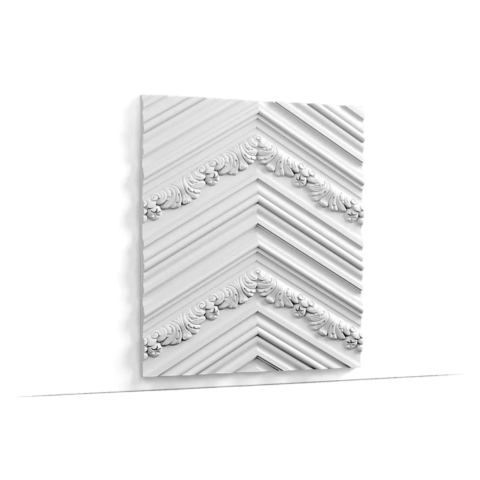 Orac Decor 3d panneau mural LUXXUS W130 CHEVRON Dalle pour mur et plafond Élement décorative