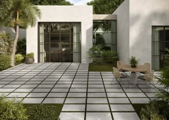 Dalle carrelage extérieur 2cm Bodo gris 60 x 60 cm- Hot