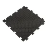 Artplast Dalle clipsable en PVC Motif "grain de riz" - Noir 50 x 50 cm