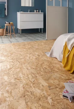 Dalle OSB 3 plancher - 205 x 62,5 cm, ép.18 mm (vendue à la pièce)
