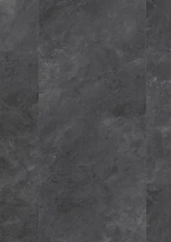 Gerflor Dalle PVC à clipser Senso Premium Rigide acoutisque marbre gris foncé 39,9 x 73 cm,