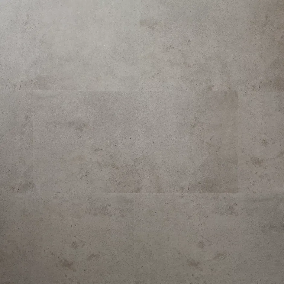 GoodHome Dalle PVC clipsable Baila béton gris L. 61 x l. 30.5 cm