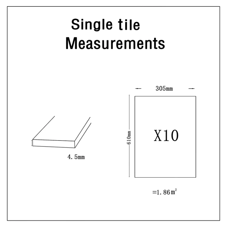 GoodHome Dalle PVC clipsable Capella effet béton gris L.61 x l. 30.5cm
