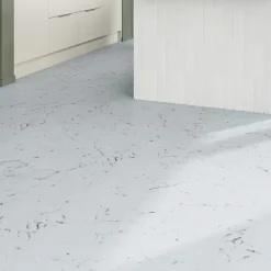 Dalle PVC clipsable Mambo 82x42 cm marbre blanc (vendue au carton)-GoodHome Clearance