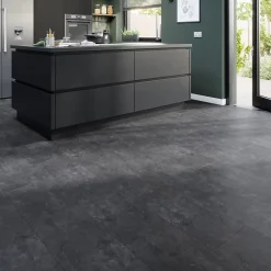 Dalle PVC clipsable Mambo 63x32 cm ardoise (vendue au carton)-GoodHome Sale