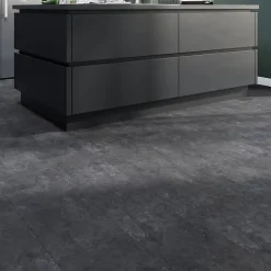 Dalle PVC clipsable Mambo 63x32 cm ardoise (vendue au carton)-GoodHome Sale