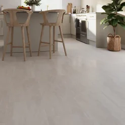 Dalle PVC clipsable pour sol intérieur l.32 x L.63 cm effet pierre travertin Mambo (vendue au carton)-GoodHome Hot