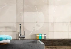 Dalle PVC Dumawall+ Gloss Faro beige brillant 37,5 x 65 cm-Dumaplast New