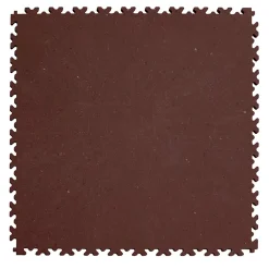 Dalle PVC effet Marron industriel 51x51 cm-Fortelock Online