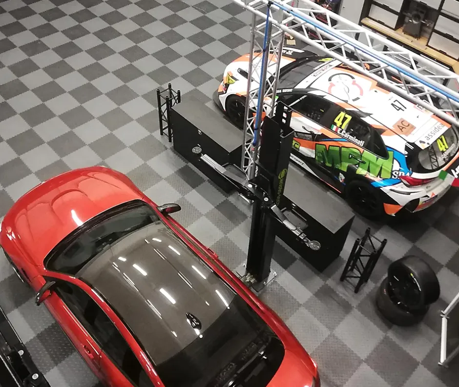 Fortelock Dalle PVC garage Industy gris L.51 x l.51 cm