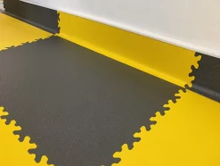 Dalle PVC garage Industy anthracite L.51 x l.51 cm-Fortelock