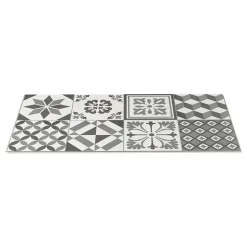 GoodHome Dalle PVC Ozark carreaux de ciment L. 60cm x l. 30cm