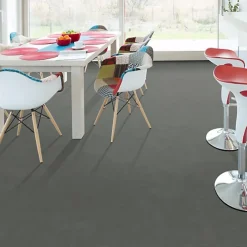 Décoweb Dalle sol PVC Clipsable Mix and Match - Click 5G - Béton anthracite - Paquet de 1,49 m²