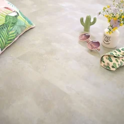 Dalle sol vinyle rigide Performance - Clic 5G - Pierre Calcaire - Paquet de 1,49 m²-Décoweb Outlet