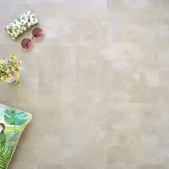 Dalle sol vinyle rigide Performance - Clic 5G - Pierre Calcaire - Paquet de 1,49 m²-Décoweb Outlet