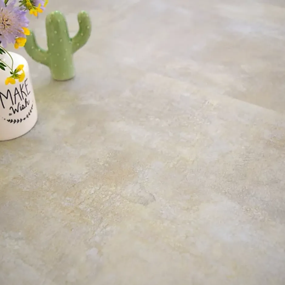 Dalle sol vinyle rigide Performance - Clic 5G - Pierre Calcaire - Paquet de 1,49 m²-Décoweb Outlet