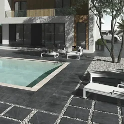 Dalle sur plots Prodige 2cm noir R11 60x60 cm - Réflex boutique-Reflex Boutique Online