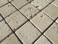 Boite de carrelage mosaïque TRAVERTINO Beige 30x30 cm-Decora Mosaicos New