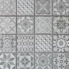 Decora Mosaicos Carrelage mosaïque ANTIC Gris 29x29 cm