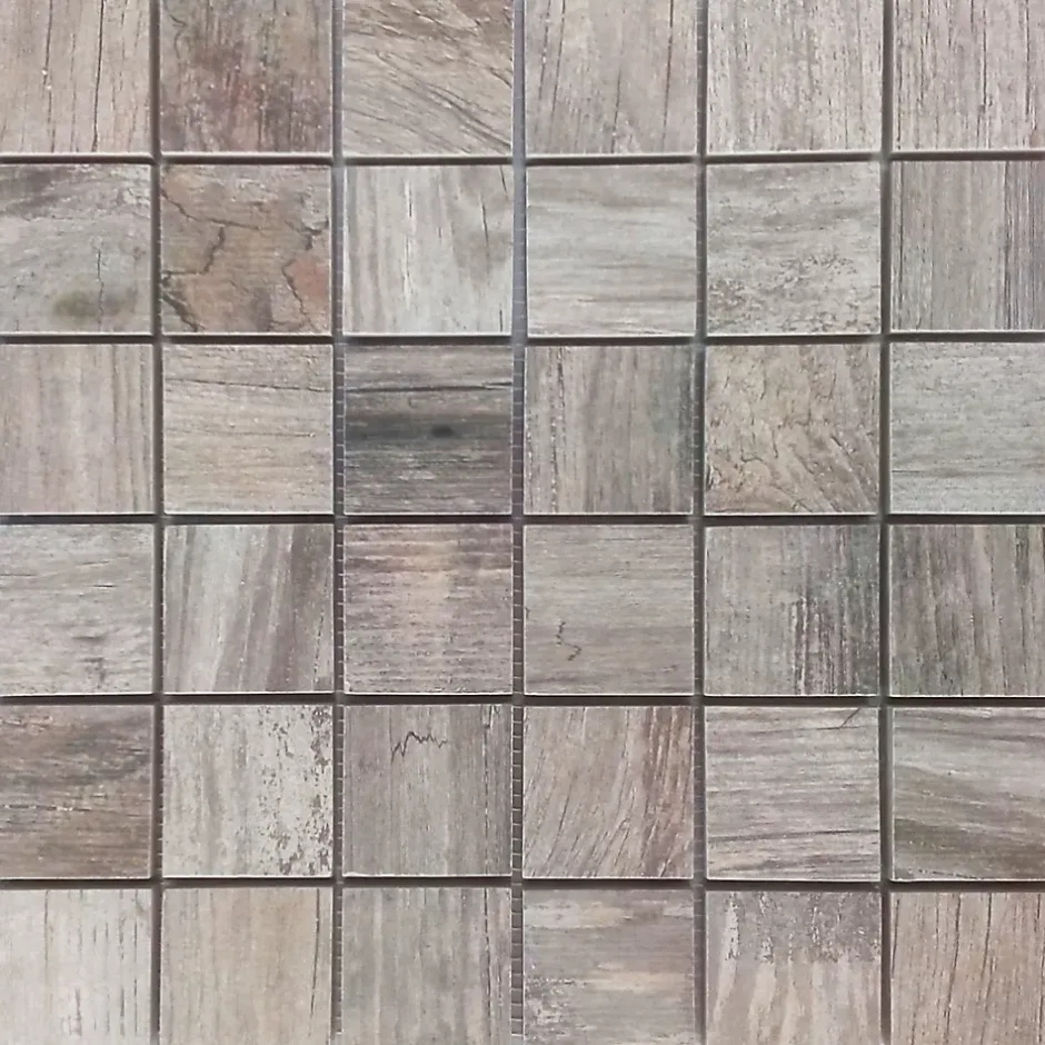 Carrelage mosaïque FOREST Gris 29x29 cm-Decora Mosaicos Best