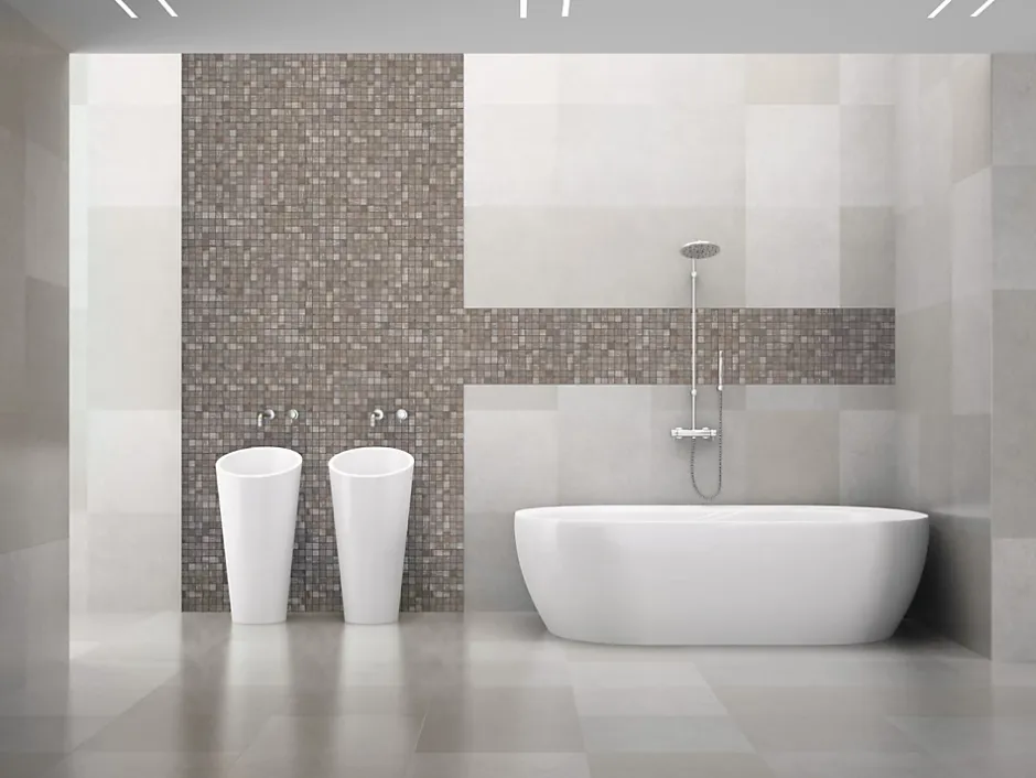 Carrelage mosaïque FOREST Gris 29x29 cm-Decora Mosaicos Best