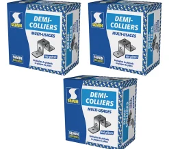 Semin Demi Collier Multi-usages , boite de 100 (Lot de 300)