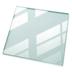 Wallfluent Dessus de table en verre trempé 50x50 cm Transparent