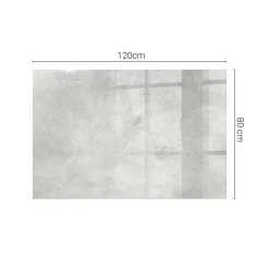 Dessus de table en verre trempé 120x80 cm Texture de béton avec fissures-Wallfluent Clearance