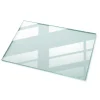 Dessus de table en verre trempé 120x80 cm Transparent-Wallfluent