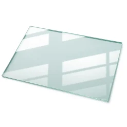 Dessus de table en verre trempé 120x80 cm Transparent-Wallfluent