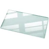 Wallfluent Dessus de table en verre trempé 140x70 cm Transparent