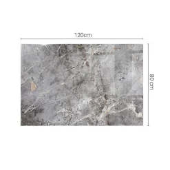 Dessus de table en verre trempé 120x80 cm Motif naturel de marbre-Wallfluent Discount