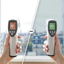 DIMEXACT - Brise vue pour fenêtre à grand vitrage vis-à-vis lointain - alu clair - 75 cm x 1.5 m - en Rouleau