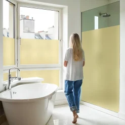 DIMEXACT - Film dépoli jaune adhésif - 152 cm x 1.5 m - en Rouleau- Online